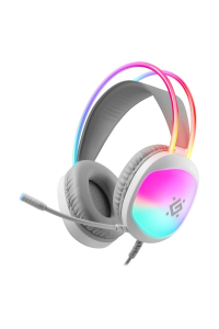 HEADPHONES DEFENDER ECLIPSE RGB WHITE Obrázok pre HEADPHONES DEFENDER ECLIPSE RGB WHITE