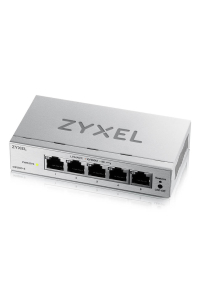 Zyxel GS1200-5V3 Řízený L2 Gigabit Ethernet (10/100/1000) Desktop Šedá Obrázok pre Zyxel GS1200-5V3 Řízený L2 Gigabit Ethernet (10/100/1000) Desktop Šedá