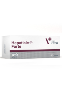 VETEXPERT Hepatiale Forte - doplňky stravy pro psy a kočky - 40 tablet Obrázok pre VETEXPERT Hepatiale Forte - doplňky stravy pro psy a kočky - 40 tablet