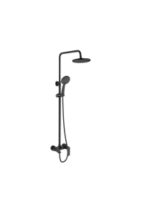 Obrázok pre SHOWER COLUMN DOKOS W BATH MIXER BLACK