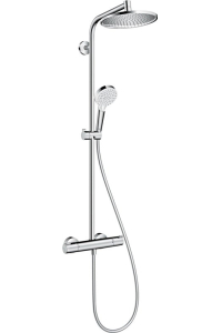 Obrázok pre Hansgrohe Crometta S sprchový systém 2 hlava/hlavy Zeď Chrom