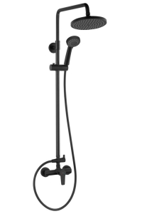 Obrázok pre SET SHOWER WITH MIXER RENNTO BTR7U BLACK