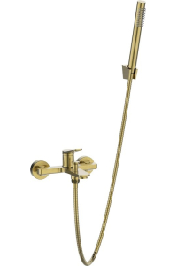 Obrázok pre BATH MIXNESTOS WITH SHOWER SET BR GOLD