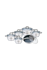 Pot set 12PCS SALERNO BR-4004 Obrázok pre Pot set 12PCS SALERNO BR-4004