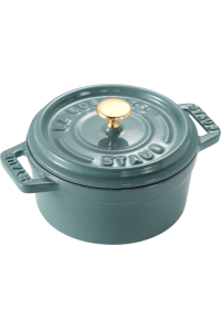 Obrázok pre STAUB MINI COCOTTE Mini garnek żeliwny okrągły 250 ml, eukaliptusowy