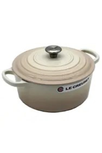 Le Creuset Signature Roaster round 22cm Meringue creme (21177227164430) Obrázok pre Le Creuset Signature Roaster round 22cm Meringue creme (21177227164430)