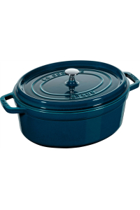 STAUB LA COCOTTE Garnek żeliwny owalny 6.7 ltr, La Mer Obrázok pre STAUB LA COCOTTE Garnek żeliwny owalny 6.7 ltr, La Mer