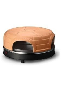 Emerio Pizzarette pec na pizzu 1 pizza/pizz 1100 W Černá, Hnědá Obrázok pre Emerio Pizzarette pec na pizzu 1 pizza/pizz 1100 W Černá, Hnědá