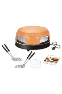 Obrázok pre Emerio Pizzarette pec na pizzu 1 pizza/pizz 1100 W Černá, Hnědá