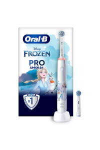 Obrázok pre Oral-B PRO 14876673 elektrický zubní kartáček Dětský Rotační kartáček Vícebarevný, Bílá