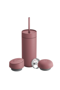 Fellow Carter Move Mug 3-in-1 Termohrnek se 3 víčky 473 ml Pudrově růžový Obrázok pre Fellow Carter Move Mug 3-in-1 Termohrnek se 3 víčky 473 ml Pudrově růžový