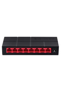 Obrázok pre Mercusys MS108G síťový přepínač Nespravované Gigabit Ethernet (10/100/1000) Černá