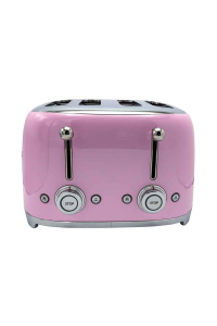 Smeg TSF03PKEU toustovač 6 4 krajíců 2000 W Růžová Obrázok pre Smeg TSF03PKEU toustovač 6 4 krajíců 2000 W Růžová