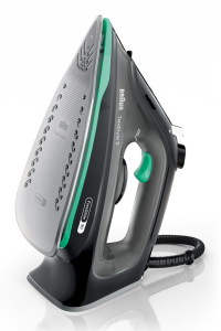 Braun TexStyle 5 SI 5277 GR Napařovací žehlička Keramická žehlicí plocha 2700 W Zelená Obrázok pre Braun TexStyle 5 SI 5277 GR Napařovací žehlička Keramická žehlicí plocha 2700 W Zelená