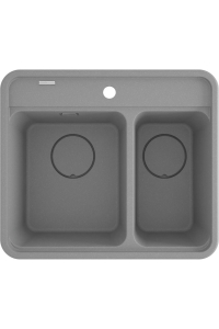 Granite sink 1.5-bowl Obrázok pre Granite sink 1.5-bowl