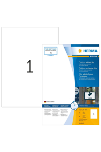 Obrázok pre HERMA 9543 samolepicí štítky Obdélník Bílá 40 kusů