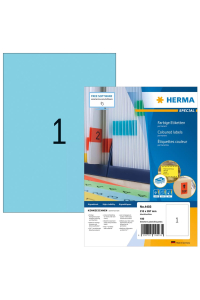 Obrázok pre HERMA 4403 samolepicí štítky Obdélník Permanentní Modrá 100 kusů