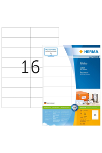 Obrázok pre HERMA 4620 štítek pro tisk Bílá Nelepivý štítek