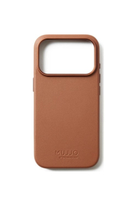 Mujjo Full Leather Case MagSafe Pouzdro pro iPhone 17 Pro Hnědý Obrázok pre Mujjo Full Leather Case MagSafe Pouzdro pro iPhone 17 Pro Hnědý
