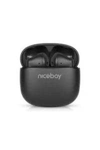 Niceboy Beans 4 POP czarne / Słuchawki bezprzewodowe z mikrofonem / Bluetooth 5.4 / IPX4 / etui ładujące Obrázok pre Niceboy Beans 4 POP czarne / Słuchawki bezprzewodowe z mikrofonem / Bluetooth 5.4 / IPX4 / etui ładujące