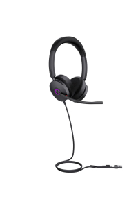 Yealink UH48 Dual UC USB-C/A Sluchátka s mikrofonem Kabel Přes hlavu Hovory/hudba USB Type-C / USB Type-A Černá Obrázok pre Yealink UH48 Dual UC USB-C/A Sluchátka s mikrofonem Kabel Přes hlavu Hovory/hudba USB Type-C / USB Type-A Černá