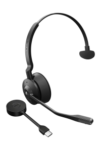 Jabra Engage 55 SE Sluchátka s mikrofonem Bezdrátový Přes hlavu Kancelář / call centrum Černá Obrázok pre Jabra Engage 55 SE Sluchátka s mikrofonem Bezdrátový Přes hlavu Kancelář / call centrum Černá