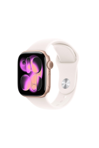 Apple Watch Series 11 OLED 42 mm Digitální 374 x 446 px Dotyková obrazovka Růžové zlato Wi-Fi GPS Obrázok pre Apple Watch Series 11 OLED 42 mm Digitální 374 x 446 px Dotyková obrazovka Růžové zlato Wi-Fi GPS