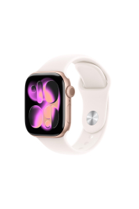 Apple Watch Series 11 OLED 42 mm Digitální 374 x 446 px Dotyková obrazovka 5G Růžové zlato Wi-Fi GPS Obrázok pre Apple Watch Series 11 OLED 42 mm Digitální 374 x 446 px Dotyková obrazovka 5G Růžové zlato Wi-Fi GPS