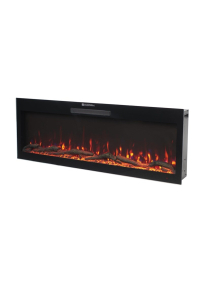 Electric Fireplace BEF-50WM03 black Obrázok pre Electric Fireplace BEF-50WM03 black