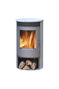 STOVE TARTU 5 BLACK+SOAPSTONE FINISH Obrázok pre STOVE TARTU 5 BLACK+SOAPSTONE FINISH