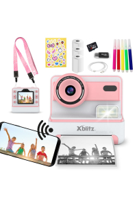 FLASH PINK OKAMŽITÝ FOTOAPARÁT S TERMOTISKÁRNOU PRO DĚTI Obrázok pre FLASH PINK OKAMŽITÝ FOTOAPARÁT S TERMOTISKÁRNOU PRO DĚTI
