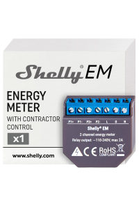 Shelly Current Transformer 50A transformátor proudu Černá Obrázok pre Shelly Current Transformer 50A transformátor proudu Černá