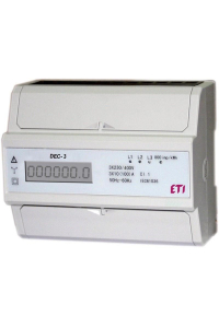 METER ELECTRICITY MODULAR 3F DEC-3 Obrázok pre METER ELECTRICITY MODULAR 3F DEC-3