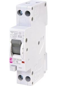 RELAY CURR LEAK 1P+N 16A 30MA KZS-1M-UNI Obrázok pre RELAY CURR LEAK 1P+N 16A 30MA KZS-1M-UNI