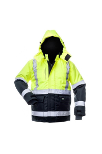 Obrázok pre JACKET CANVAS HI-VIS WJ-8946 YEL/BLU XL