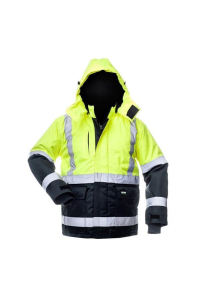 Obrázok pre JACKET CANVAS HI-VIS WJ-8946 YEL/BLU XXL