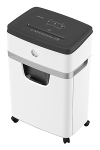 HP OneShred 18CC skartovačka Na malé částice 65 dB 22 cm Bílá, Černá Obrázok pre HP OneShred 18CC skartovačka Na malé částice 65 dB 22 cm Bílá, Černá