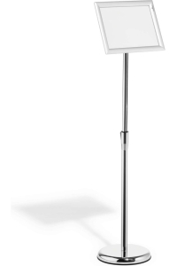 Durable 479823 držák cedulí / informační stojánek Informační stánek A4 Hliník, Plast, Ocel Stříbrná Obrázok pre Durable 479823 držák cedulí / informační stojánek Informační stánek A4 Hliník, Plast, Ocel Stříbrná