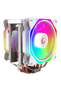 Chłodzenie CPU Rampage OCTAGONC60-WHITE LGA1700/AM5 1800RPM 2x 120mm ARGB PWM Obrázok pre Chłodzenie CPU Rampage OCTAGONC60-WHITE LGA1700/AM5 1800RPM 2x 120mm ARGB PWM