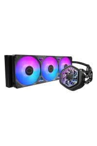 Cooler Master MasterLiquid Atmos II 360 VRM Fan Black Procesor Sada pro kapalinové chlazení 12 cm Černá 1 kusů Obrázok pre Cooler Master MasterLiquid Atmos II 360 VRM Fan Black Procesor Sada pro kapalinové chlazení 12 cm Černá 1 kusů