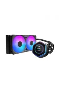 Cooler Master MasterLiquid Atmos II 240 LCD Black Procesor Sada pro kapalinové chlazení 12 cm Černá 1 kusů Obrázok pre Cooler Master MasterLiquid Atmos II 240 LCD Black Procesor Sada pro kapalinové chlazení 12 cm Černá 1 kusů
