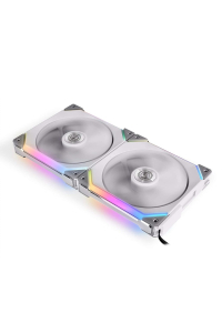 Lian Li Uni Fan SL140 Počítačová skříň Ventilátor 14 cm Bílá 2 kusů Obrázok pre Lian Li Uni Fan SL140 Počítačová skříň Ventilátor 14 cm Bílá 2 kusů