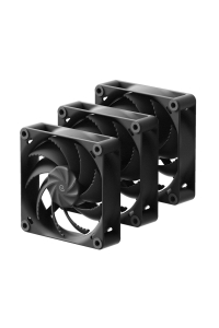 HAVN HVN-FS-H1230-02-TRI Chladicí systém pro počítač Počítačová skříň Ventilátor 12 cm Černá 3 kusů Obrázok pre HAVN HVN-FS-H1230-02-TRI Chladicí systém pro počítač Počítačová skříň Ventilátor 12 cm Černá 3 kusů