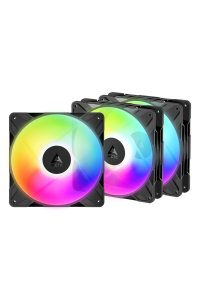 ARCTIC Freezer P14 Pro Reverse A-RGB - 3 Pack Počítačová skříň Ventilátor 14 cm Černá 3 kusů Obrázok pre ARCTIC Freezer P14 Pro Reverse A-RGB - 3 Pack Počítačová skříň Ventilátor 14 cm Černá 3 kusů