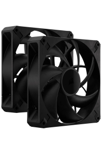 Corsair RS140 MAX Počítačová skříň Ventilátor 14 cm Černá 2 kusů Obrázok pre Corsair RS140 MAX Počítačová skříň Ventilátor 14 cm Černá 2 kusů