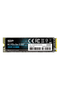 Silicon Power P34A60 M.2 256 GB PCI Express SLC NVMe Obrázok pre Silicon Power P34A60 M.2 256 GB PCI Express SLC NVMe