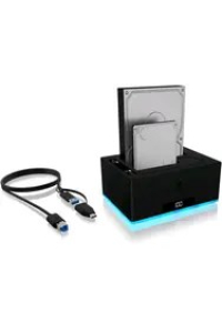 ICY BOX IB-127CL-U3 USB 3.2 Gen 1 (3.1 Gen 1) Type-B Černá Obrázok pre ICY BOX IB-127CL-U3 USB 3.2 Gen 1 (3.1 Gen 1) Type-B Černá