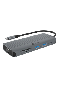 ICY BOX IB-DK4040a-CPD Kabel USB 3.2 Gen 1 (3.1 Gen 1) Type-C Hliník, Stříbrná Obrázok pre ICY BOX IB-DK4040a-CPD Kabel USB 3.2 Gen 1 (3.1 Gen 1) Type-C Hliník, Stříbrná