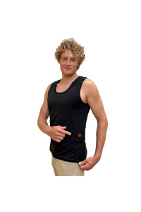 Glovii GV2XL ochranná pomůcka Heated vest Lyžování, Jízda na snowboardu Unisex Polyester Černá Obrázok pre Glovii GV2XL ochranná pomůcka Heated vest Lyžování, Jízda na snowboardu Unisex Polyester Černá