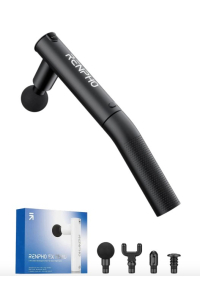 Renpho Extend Massage Gun masírovací stroj Ramena Černá Obrázok pre Renpho Extend Massage Gun masírovací stroj Ramena Černá